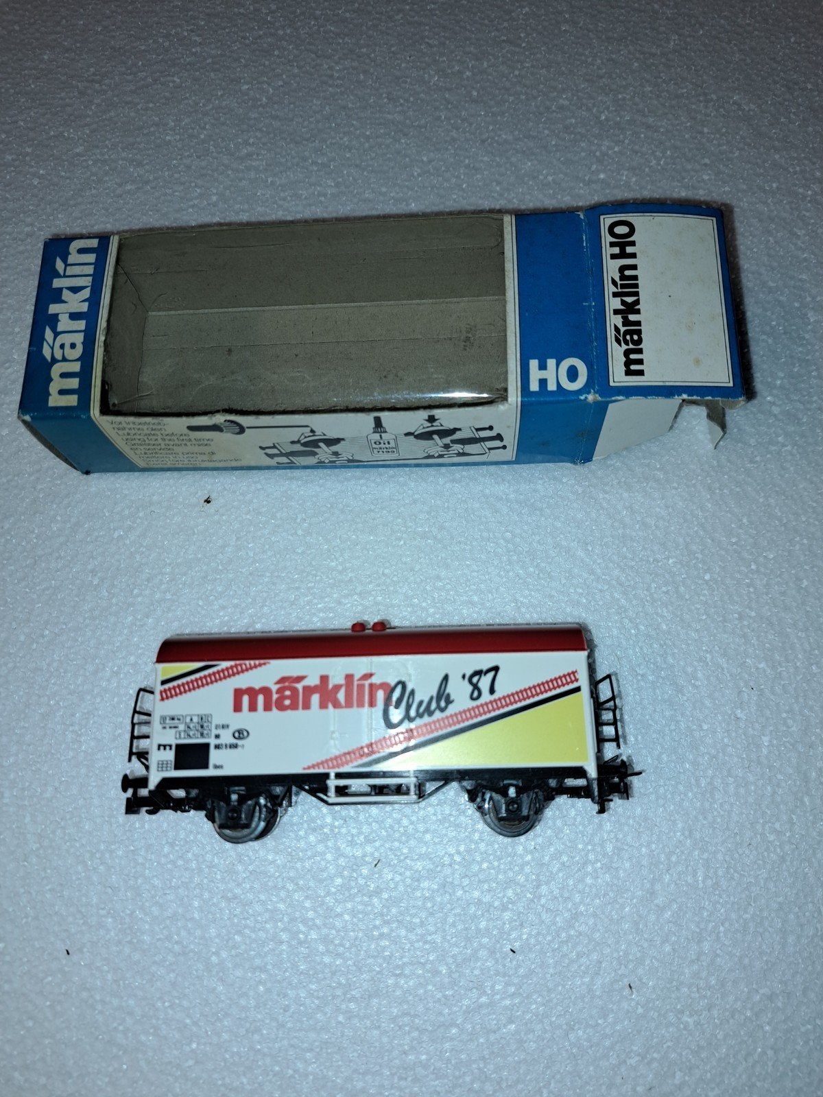 marklin club wagon 1987, Wisselstroom, Wagon, Ophalen of Verzenden, Zo goed als nieuw