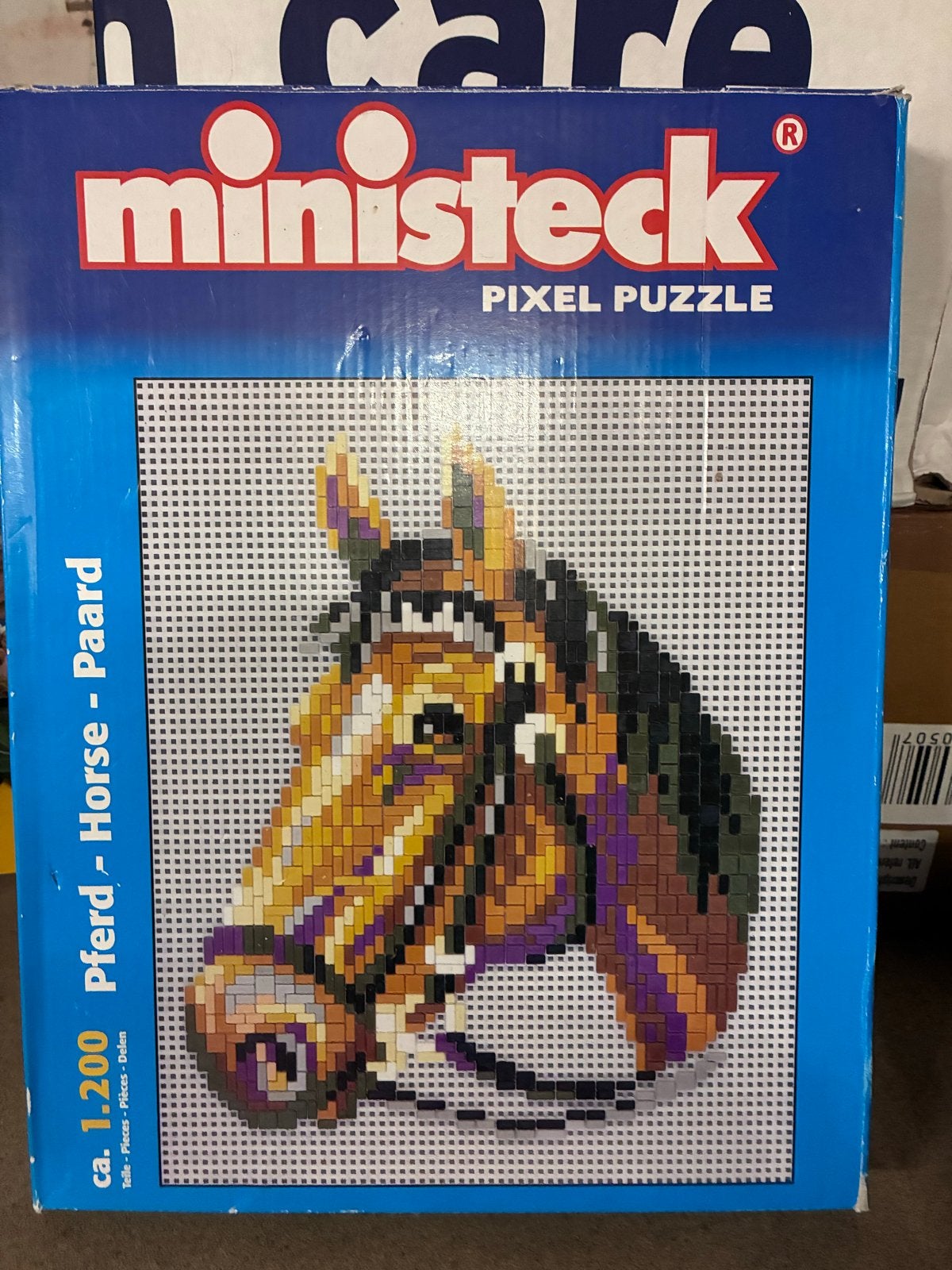 Ministeck Pixel Puzzle Paard - ca. 1200 stukjes, Ophalen of Verzenden, Nieuw, Overige typen