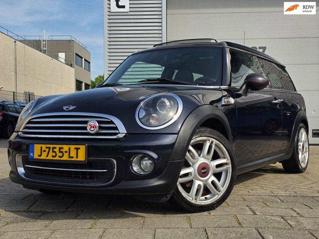 Mini Clubman 1.6 Cooper Hampton|Opendak|Stoelverwarming|Leer, Auto's, Mini, Bedrijf, Te koop, Clubman, ABS, Airbags, Bi-Xenon koplampen