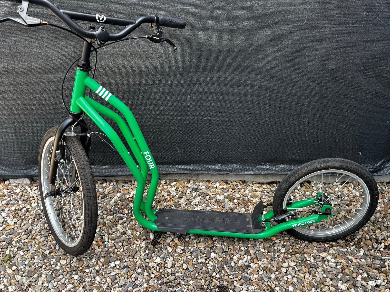 Yedoo Four Kickbike Step - Groen, Ophalen of Verzenden, Gebruikt, Kickbike