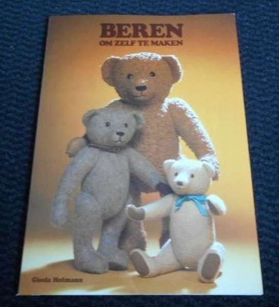 Beren om zelf te maken - Gisela Hofmann teddyberen maken, Verzenden, Zo goed als nieuw, Borduren en Naaien, Gisela Hofman