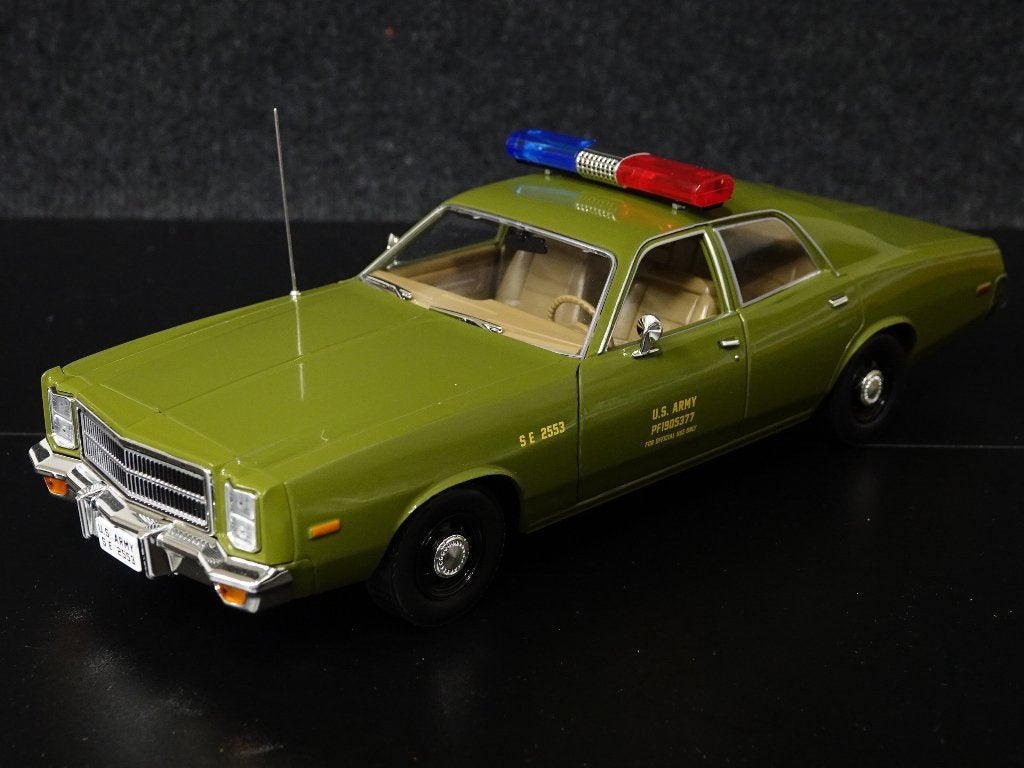 Greenlight 1:18 1977 Plymouth Fury Colonel Roderick A-Team, Overige merken, Auto, Onbekend, Nieuw