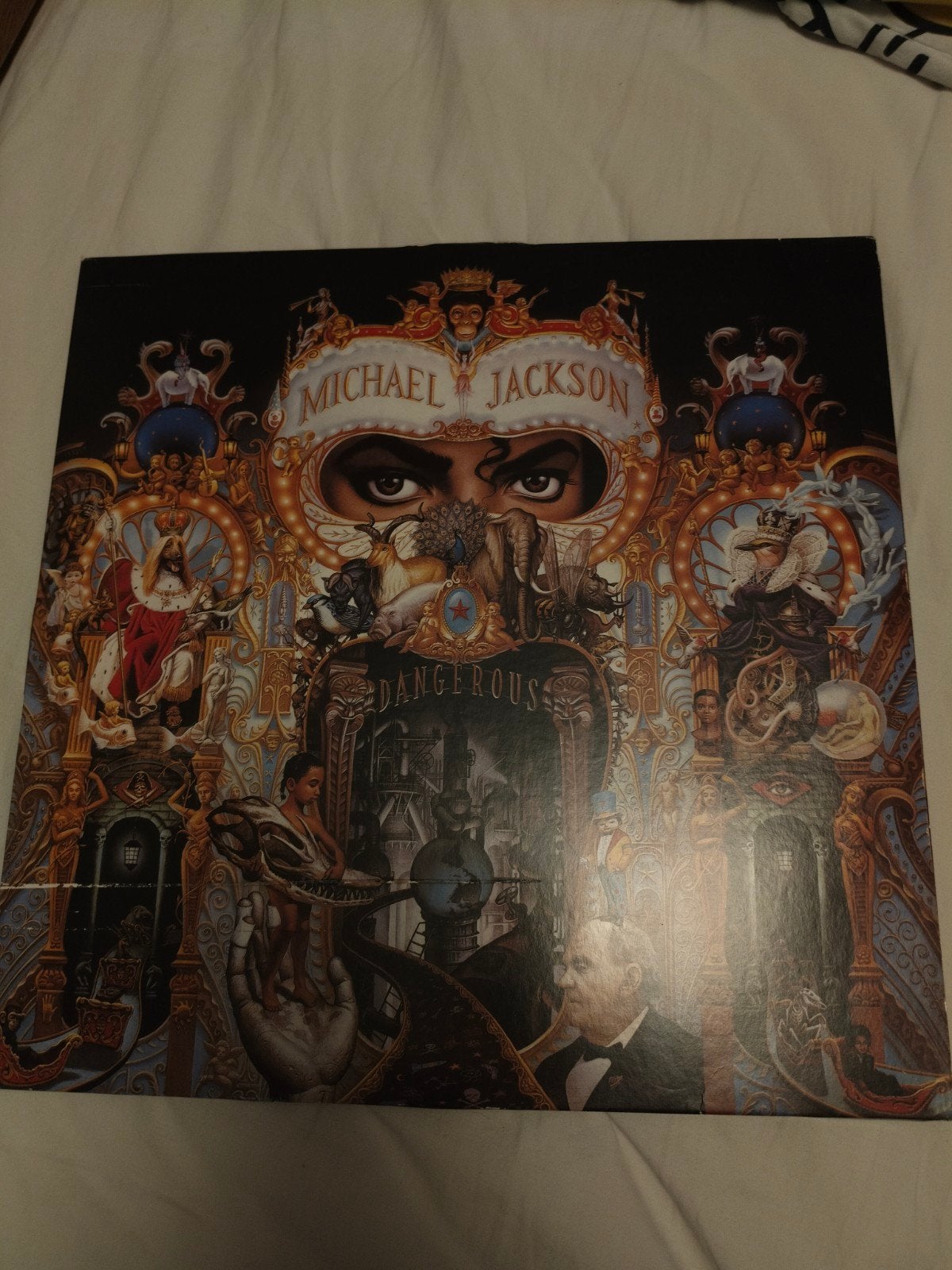 Michael Jackson - Dangerous (LP), LP, Gebruikt, Pop, Originele persing