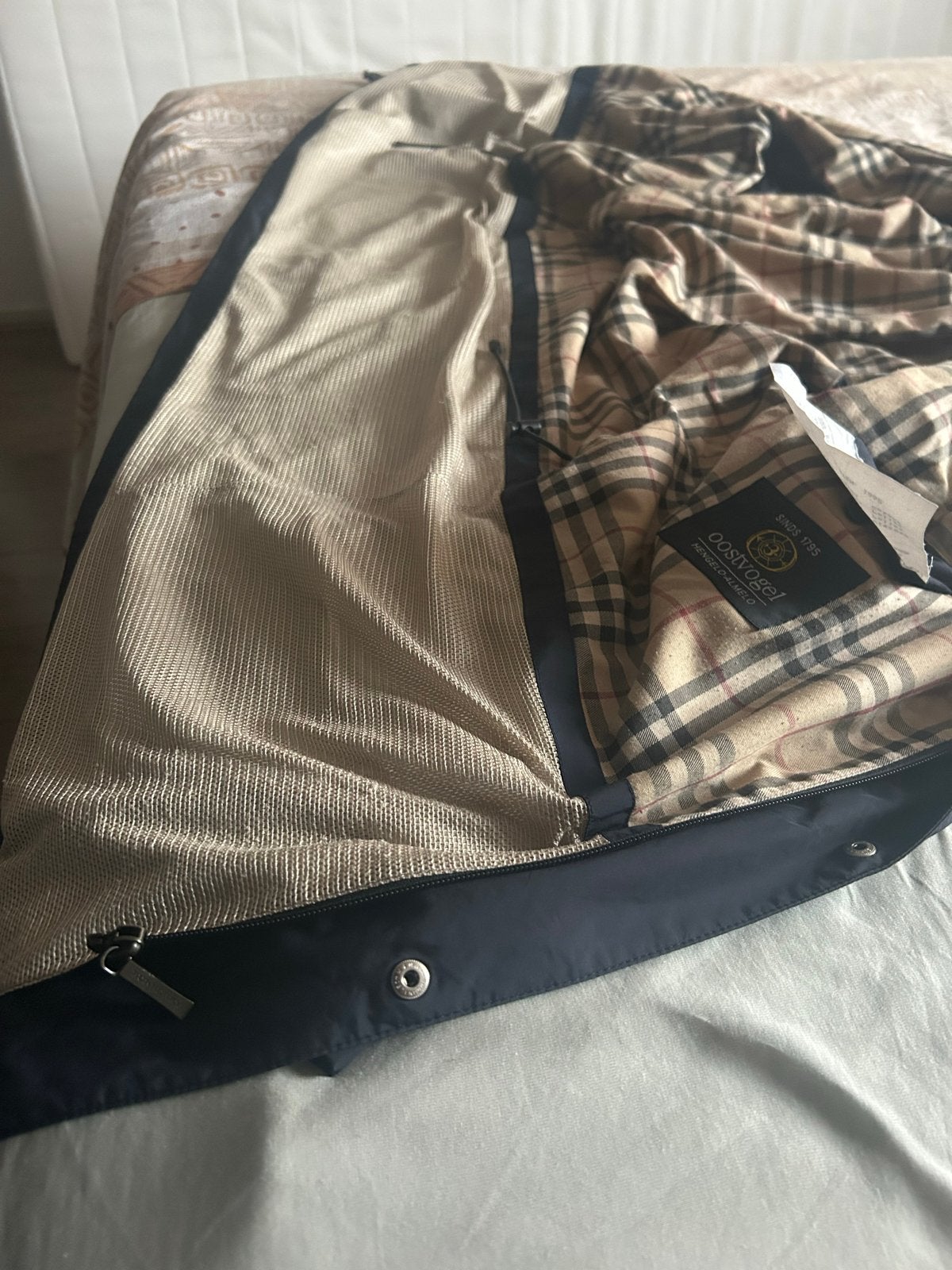 Vintage Burberry Nova Check Gore-Tex Jas - Maat 54 (XL), Kleding | Heren, Ophalen of Verzenden, Gedragen, Maat 56/58 (XL), Zwart