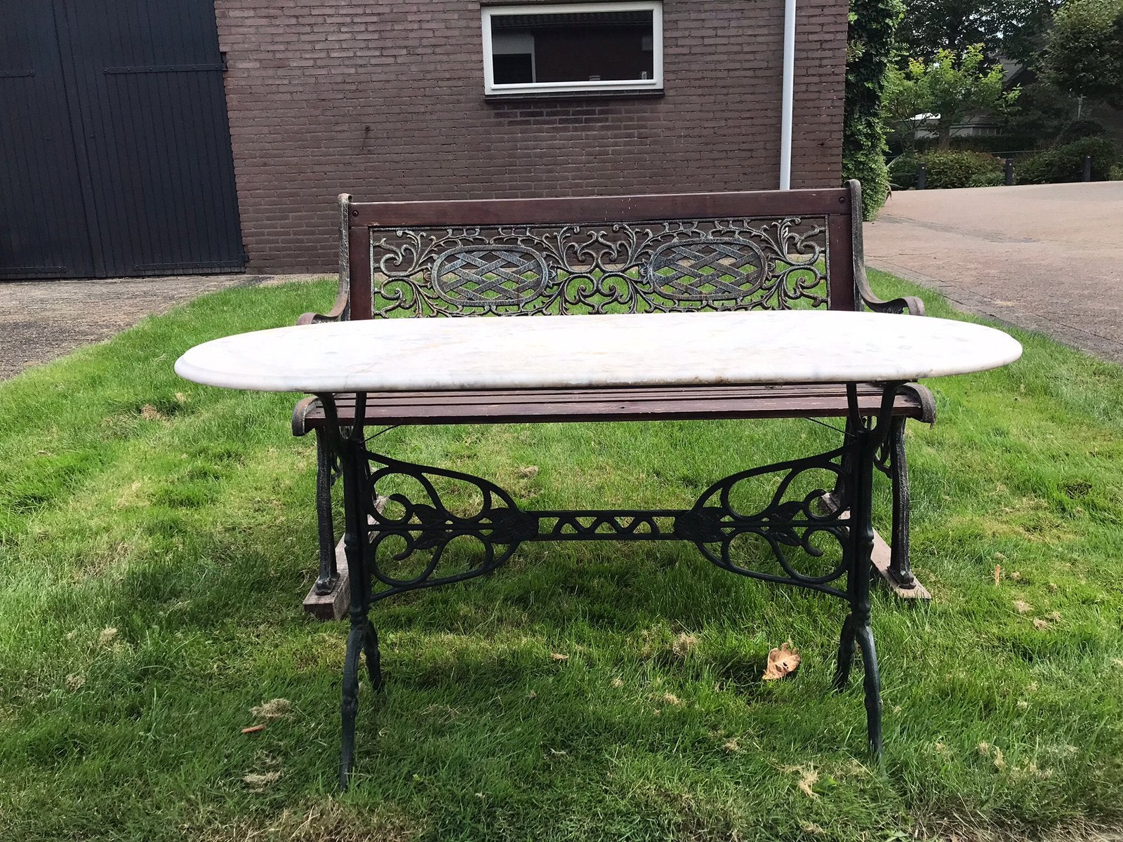 Tuin set, Tuin en Terras, Overige materialen, Gebruikt, Bank, Ophalen
