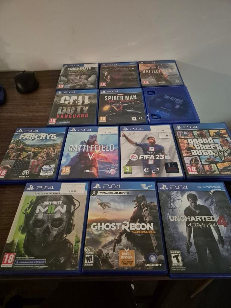 PlayStation 4 games - Call of Duty / GTA / Spider-man / Fifa, Spelcomputers en Games, Games | Sony PlayStation 4, Avontuur en Actie