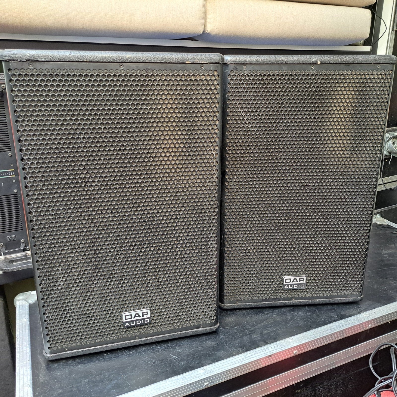 DAP Audio SM12 MK2 Speakerset - Fantastisch Geluid, Gebruikt, Speakerset, Ophalen, 150 watt of meer