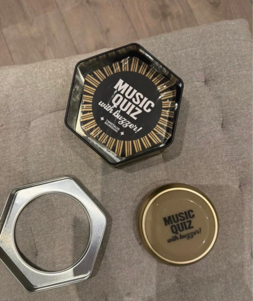 Muziek Quiz met Buzzer - Nieuw in verpakking, Ophalen of Verzenden, Nieuw