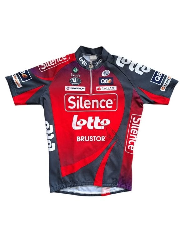 Wielershirt Silence Lotto 2008, Fietsen en Brommers, Fietsaccessoires | Fietskleding, S, Gebruikt, Bovenkleding, Heren