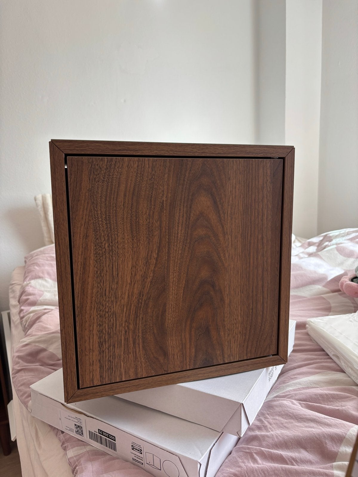 Nieuwe IKEA Eket kast met deur, walnoot effect, Ophalen, Nieuw