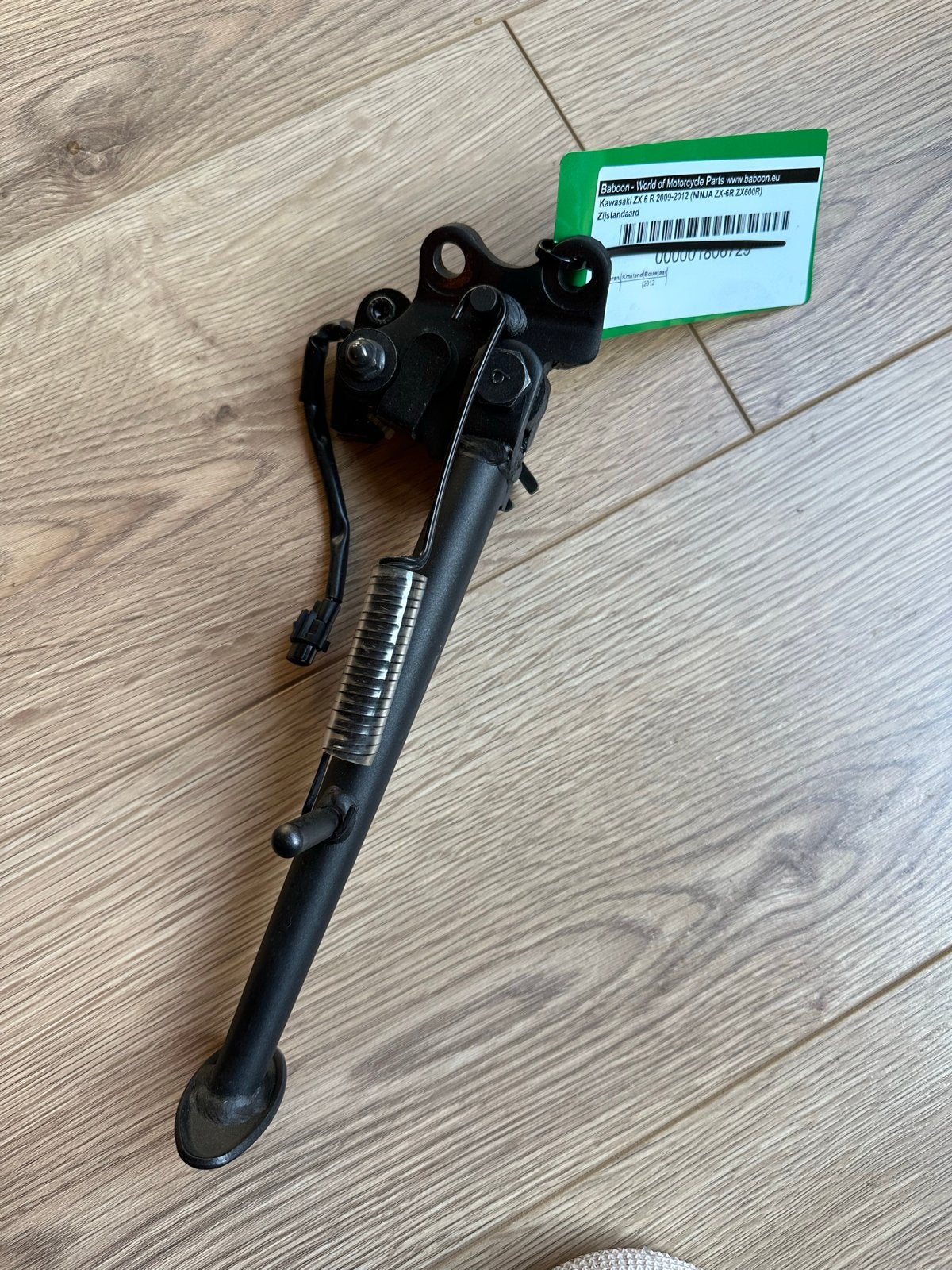 Kawasaki ZX 6R (2009-2012) Zijstandaard, Motoren, Ophalen of Verzenden, Gebruikt
