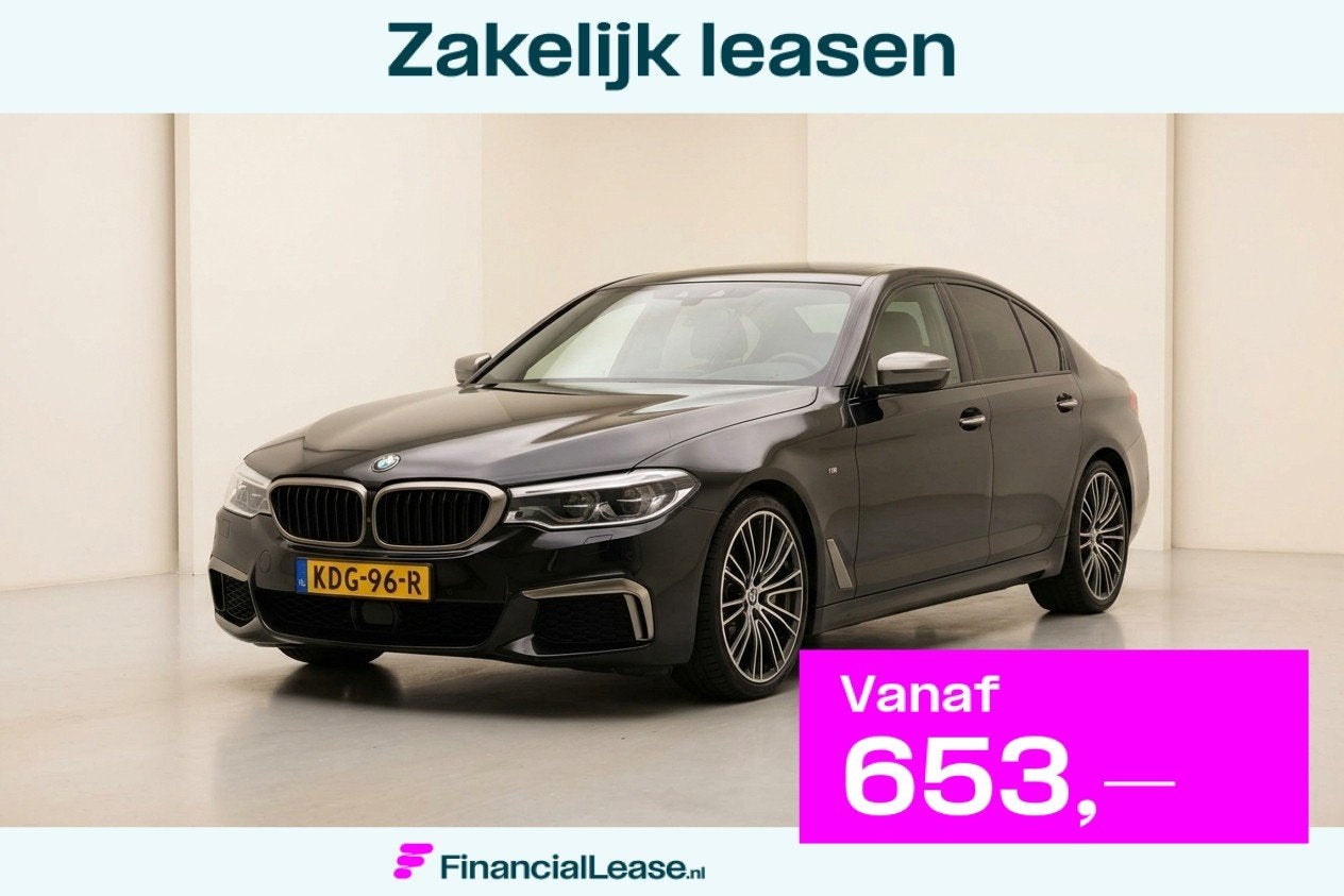 BMW 5-serie M550i xDrive M-SPORT DEALER OND. VOL!, Automaat, Dealer onderhouden, Gebruikt, 2000 kg