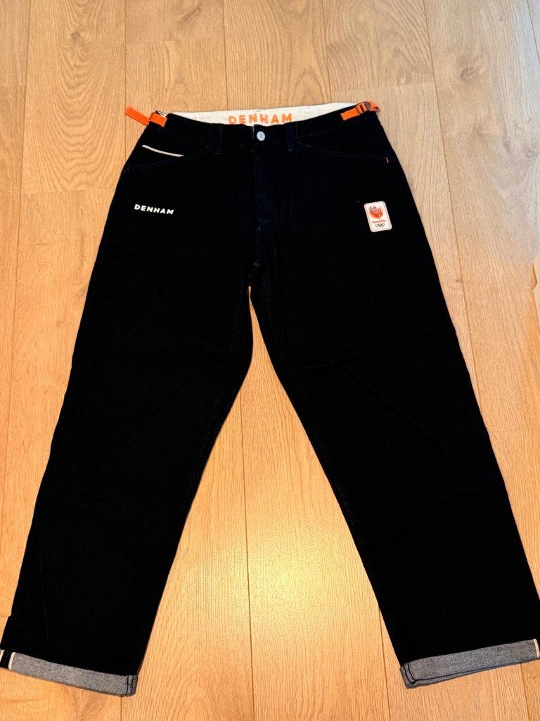 Denham x TeamNL Olympische spelen  - Jeans, Kleding | Heren, Nieuw, W32 (confectie 46) of kleiner, Denham, Verzenden