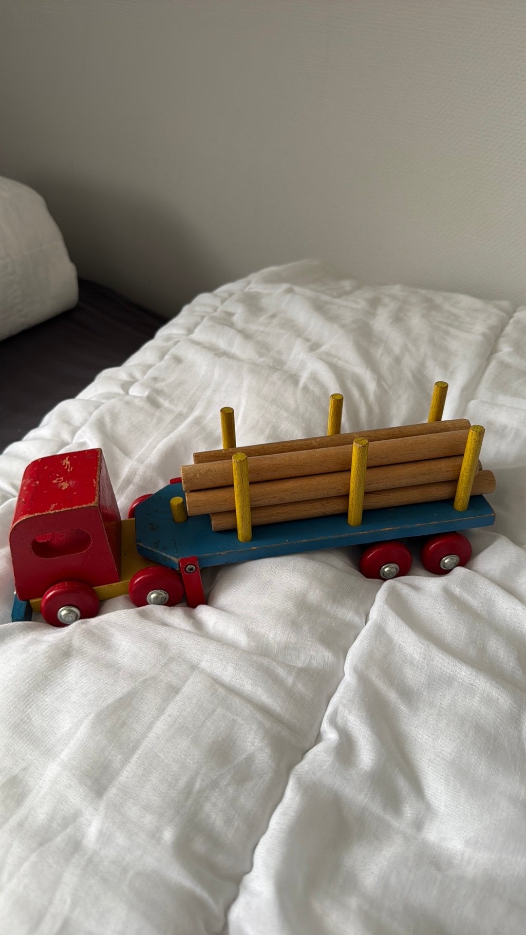 Verzamel lief hebber houten vrachtwagen, Ophalen, Zo goed als nieuw, Bus of Vrachtwagen