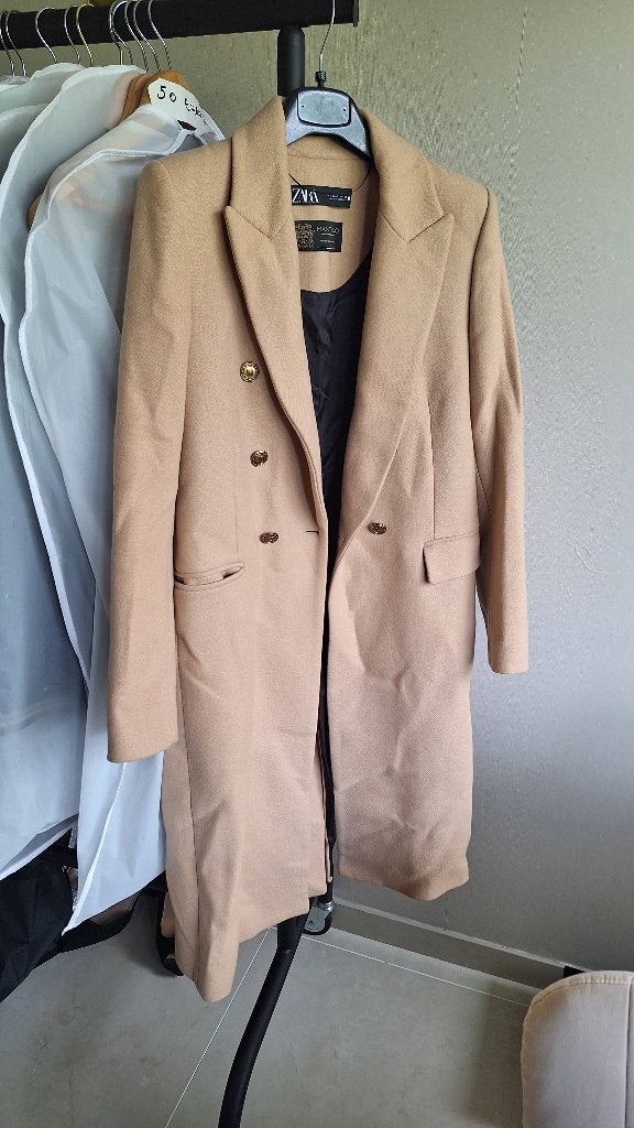 Wintermantel, Kleding | Dames, Jassen | Winter, Ophalen, Overige kleuren, Zara, Zo goed als nieuw