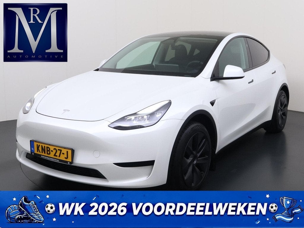 Tesla Model Y Long Range RWD 75 kWh LONG RANGE AWD FSD! VAN:, Auto's, Tesla, Automaat, Electronic Stability Program (ESP), Gebruikt