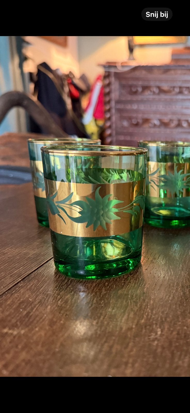 Superleuke set jaren 60 limonade glaasjes, Verzamelen, Glas en Borrelglaasjes, Ophalen of Verzenden, Zo goed als nieuw, Overige typen