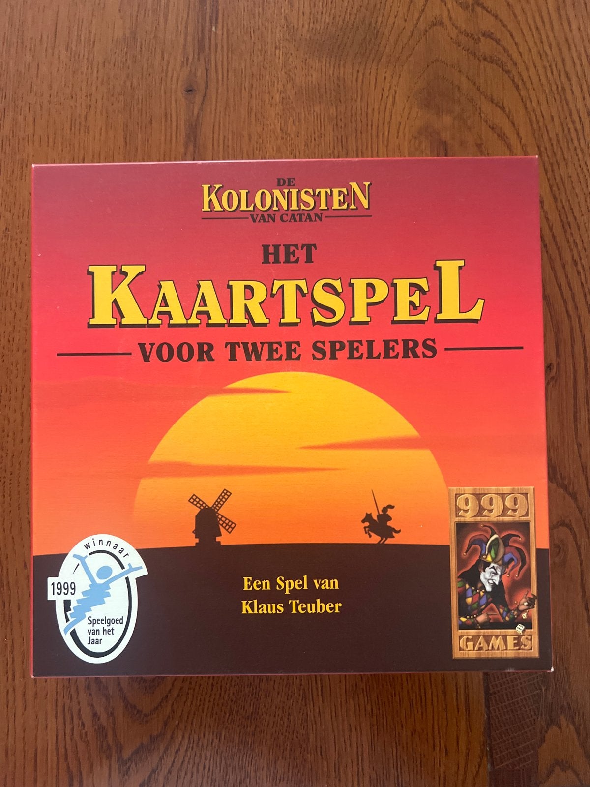 Kolonisten van Catan: Het Kaartspel (voor twee spelers), Een of twee spelers, Ophalen of Verzenden, Zo goed als nieuw
