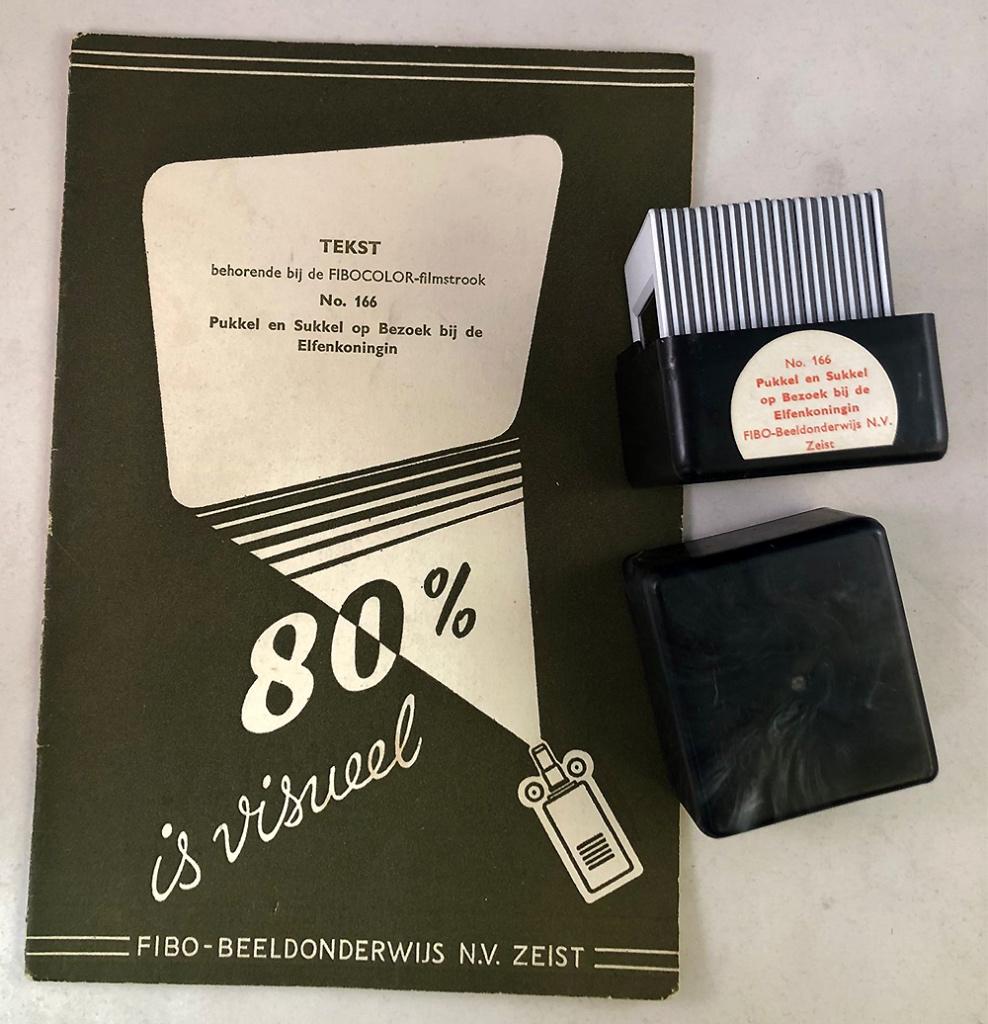 Pukkel en Sukkel op Bezoek bij de Elfenkoningin - 1960 dia +, Ophalen of Verzenden, Zo goed als nieuw