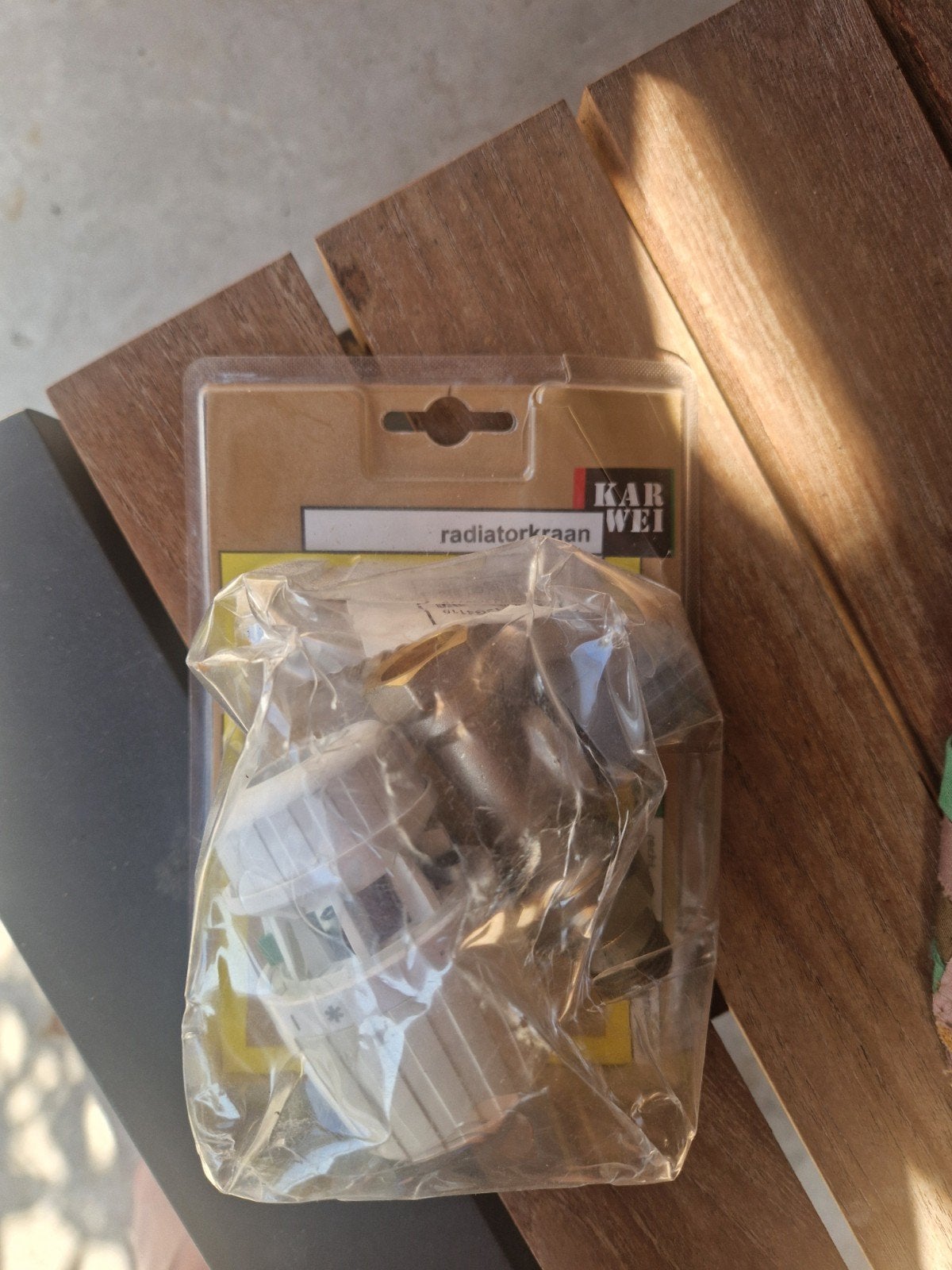 Nieuwe Karwei Thermostatische Radiatorkraan Recht, Ophalen, Nieuw, Radiator