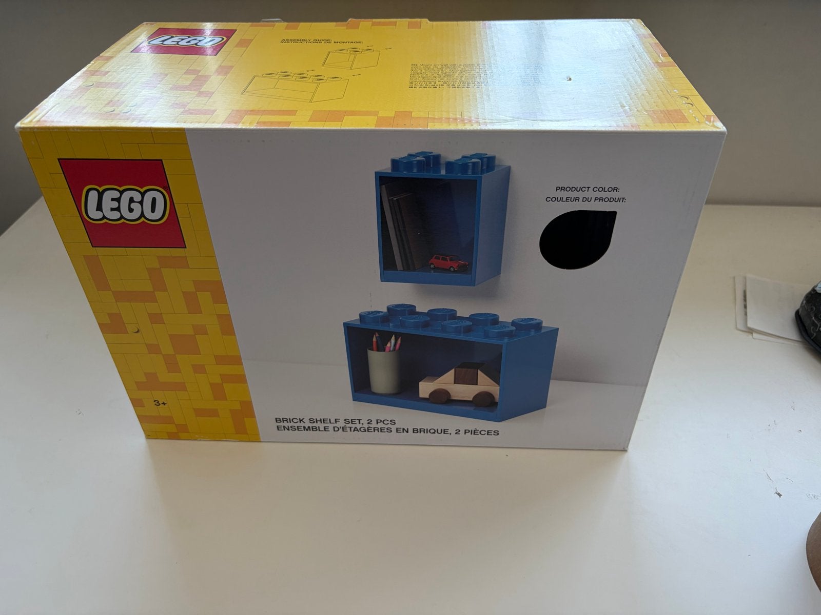 Lego Opbergboxen / Plankjes - Grijs (Set van 2), Lego, Overige thema's, Denemarken, Overige typen