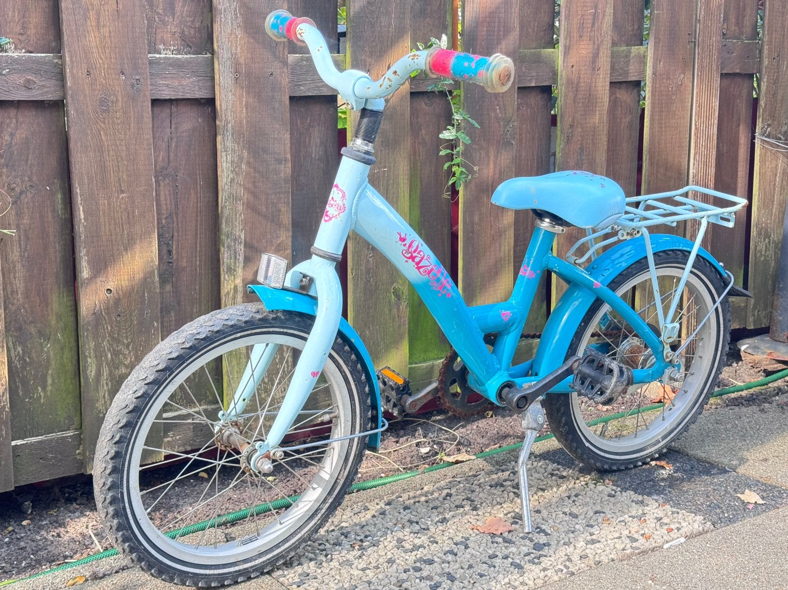 Stoere blauwe kinderfiets 20 inch, Fietsen en Brommers, Ophalen, Ashourmilad05@gmail.com, MYA Ecom, Zo goed als nieuw