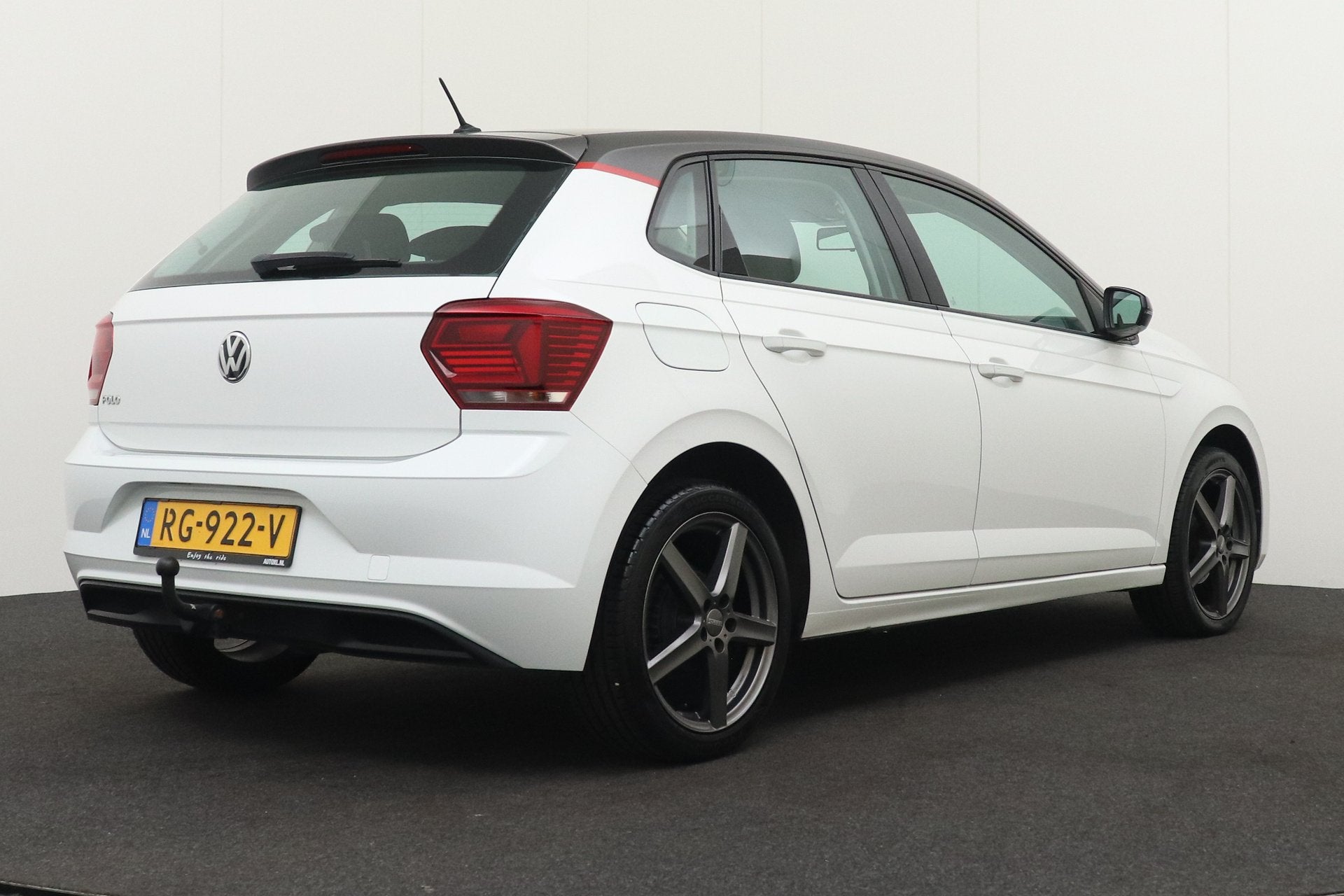 Volkswagen Polo 1.0 5-Drs Sport Edition Facelift Trekhaak Cr, Auto's, Stof, Wit, Origineel Nederlands, Bedrijf