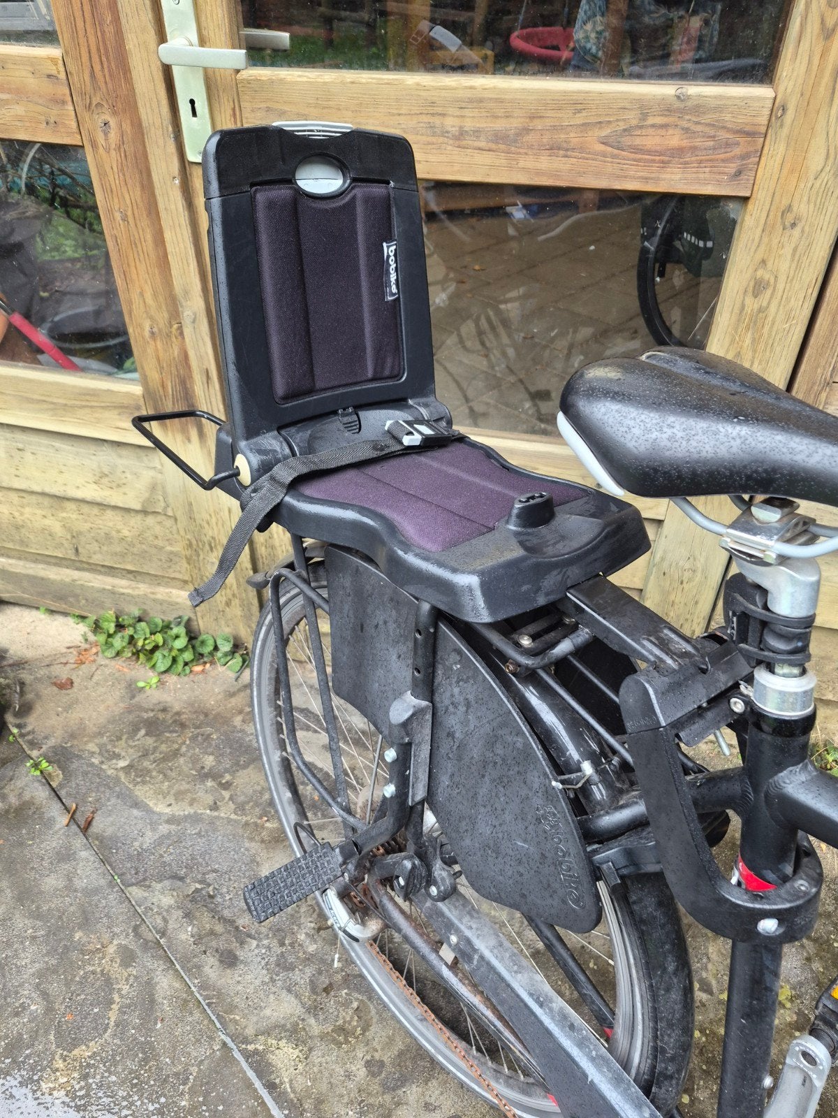 Bobike Junior fietszitje - Achterzitje met voetsteuntjes, Achterzitje, 22 t/m 36 kg, Ophalen of Verzenden, Bobike