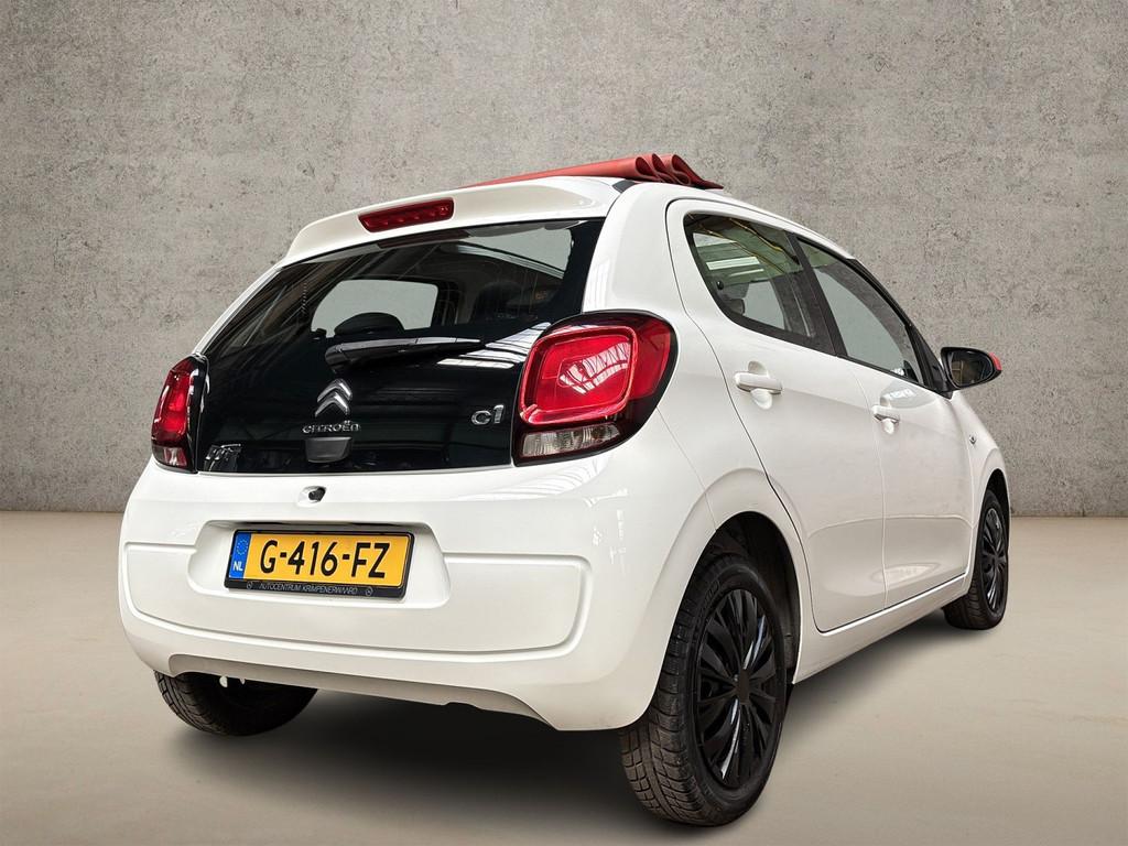 Citroën C1 1.2 PureTech Shine Sport (SCHERM, OPEN DAK, CRUI, Auto's, Voorwielaandrijving, 12 maanden, Stof, Gebruikt