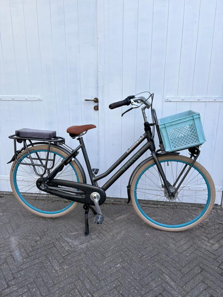 Gazelle Heavy Duty Damesfiets, Fietsen en Brommers, Fietsen | Dames | Damesfietsen, Gebruikt, Gazelle, Versnellingen, Trommelrem