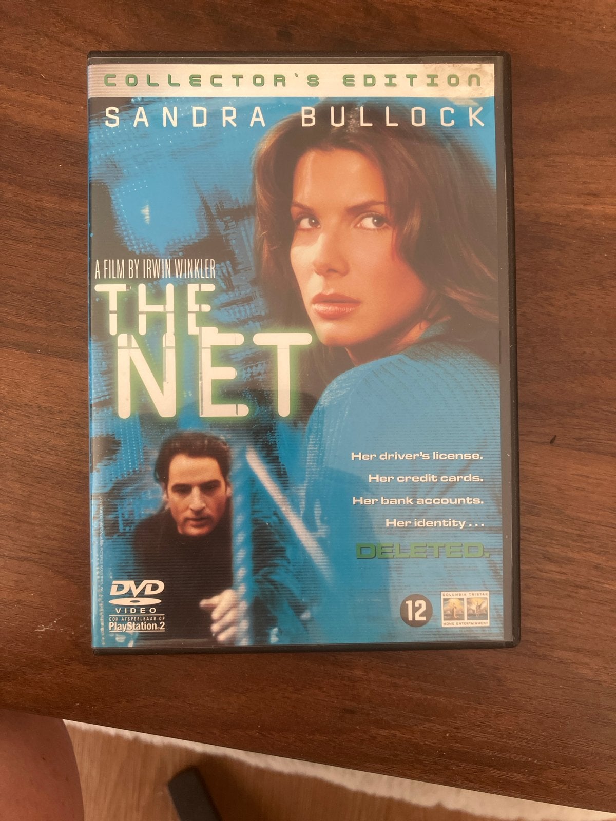 The Net - Collector's Edition DVD met Sandra Bullock, Nederlands, Actiethriller, Ophalen of Verzenden, Vanaf 12 jaar