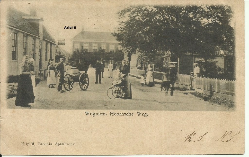 Wognum, Verzenden, Voor 1920, Gelopen, Noord-Holland