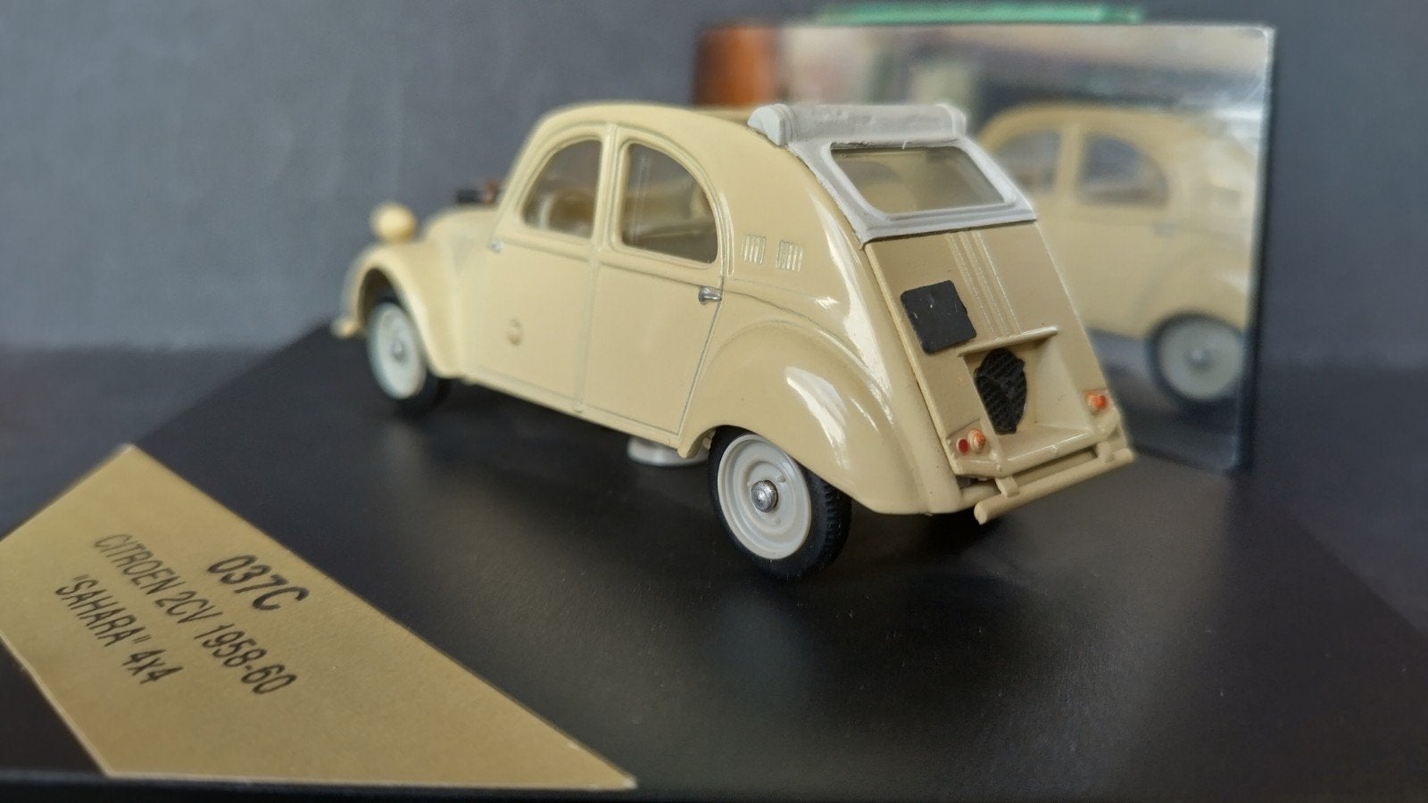 Citroen 2cv Sahara 4x4. 1958 1:43 Vitesse Pol, Overige merken, Auto, Verzenden, .