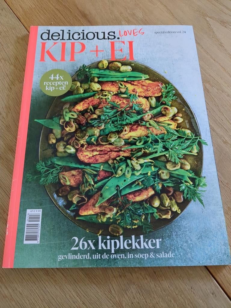Delicious. Loves KIP + EI - Special Edition Vol. 24, Boeken, Gelezen, Hoofdgerechten, Delicious. Magazine, Ophalen of Verzenden