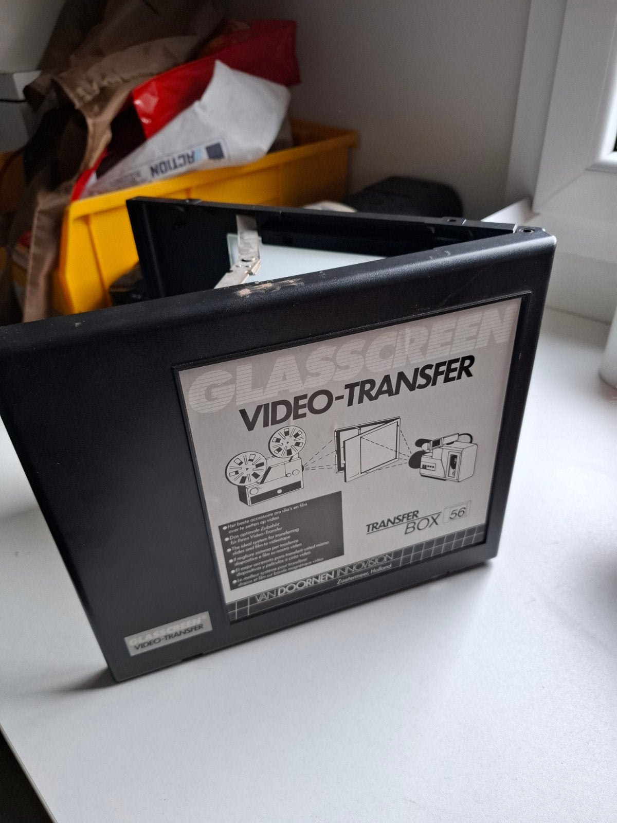 Glasscreen Video-Transfer Box 56 voor  film, Ophalen of Verzenden, Overige soorten, Overige merken, Minder dan 8x