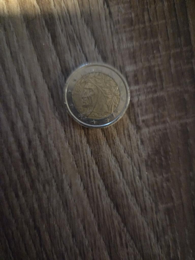 Zeldzame 2 euromunt uit 2002. Italië. Zeldzame muntfout., Postzegels en Munten, Munten | Europa | Euromunten, Ophalen of Verzenden