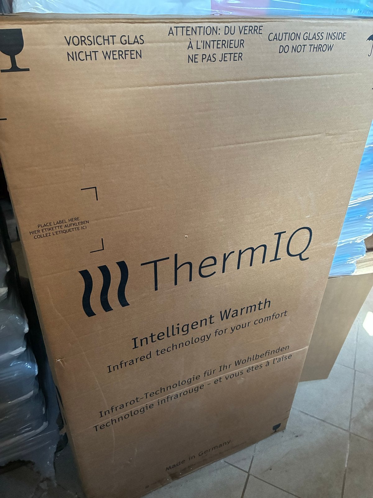 ThermIQ Infrarood Verwarming - Intelligent Warmtepaneel, Ophalen, 60 tot 150 cm, 80 cm of meer, Kachel