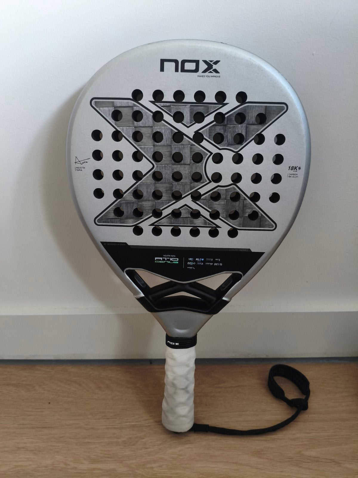 Nox AT10 18K 2024 Padelracket - Gebruikte Staat, Ophalen of Verzenden, Gebruikt, Padelracket