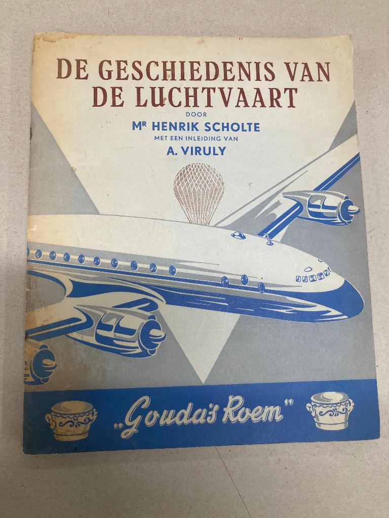 T.K. De geschiedenis van de Luchtvaart Gouda' s Roem, Ophalen of Verzenden, Gelezen, Prentenboek
