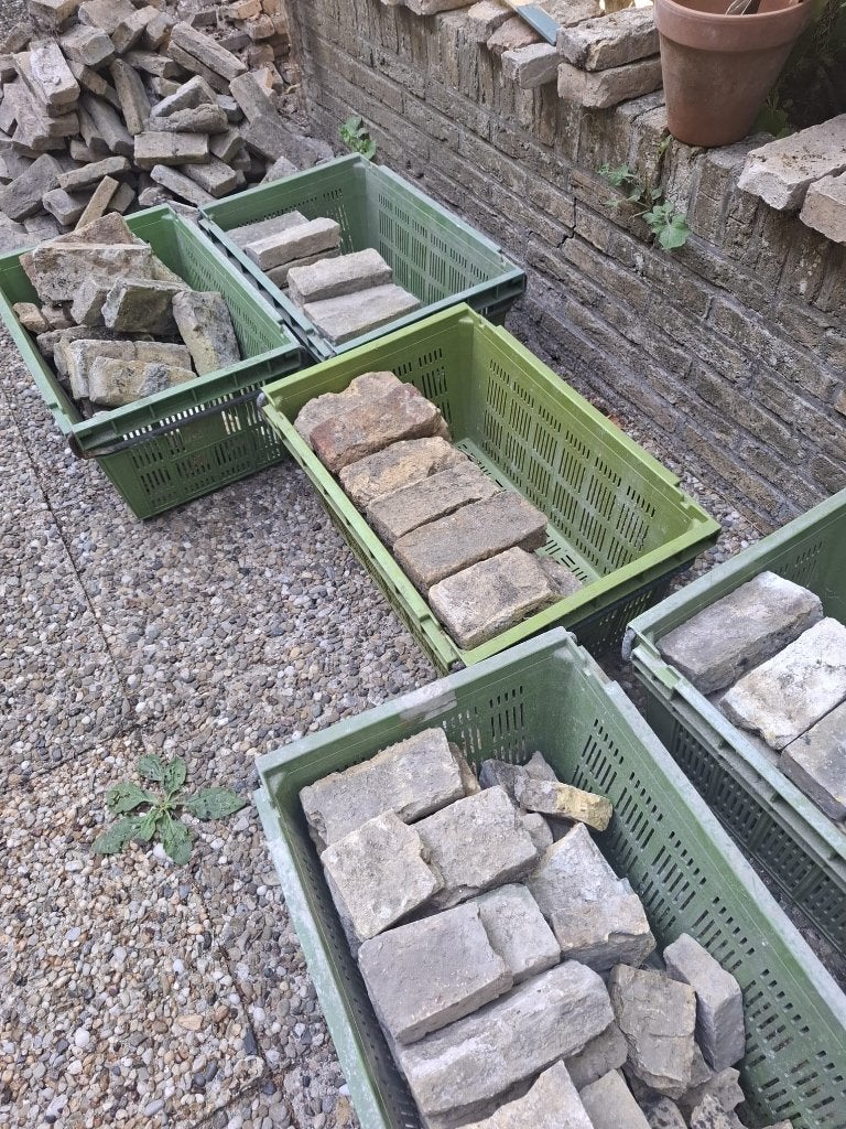 friese geeltjes, Ophalen, Gebruikt, Overige materialen, Klinkers