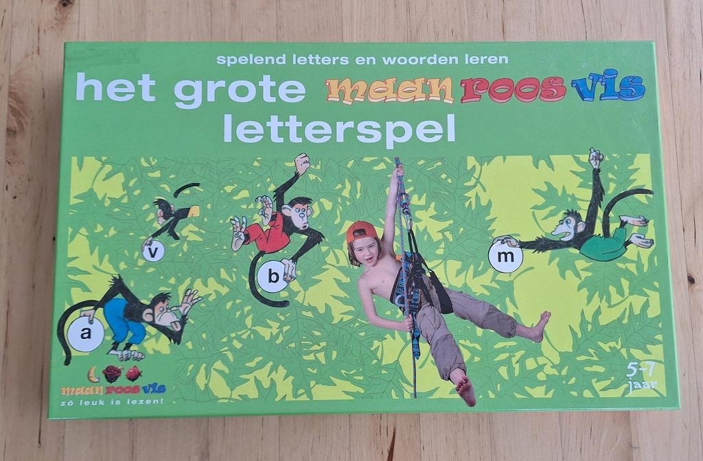 Zwijsen: Het grote Maan Roos Vis letterspel, Een of twee spelers, Ophalen of Verzenden, Nieuw, Zwijsen