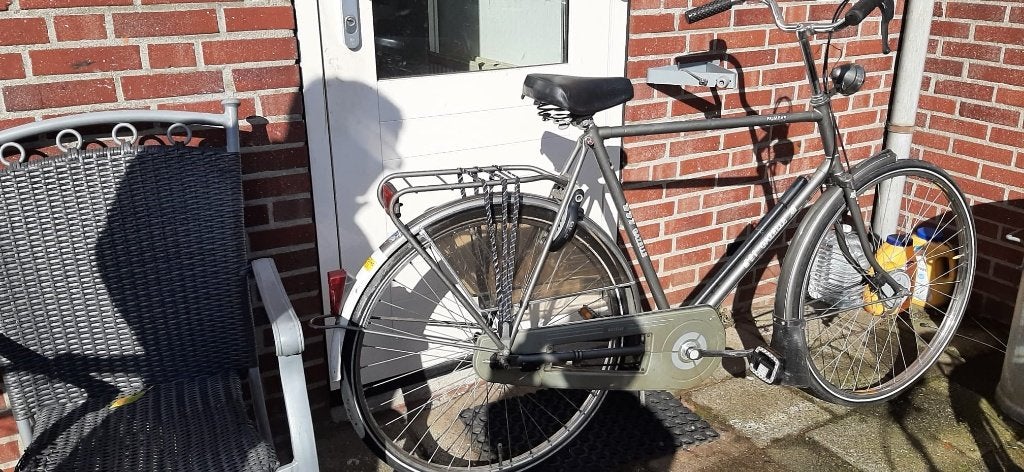Gazelle herenfiets, Ophalen, Gebruikt, Versnellingen, 61 tot 65 cm