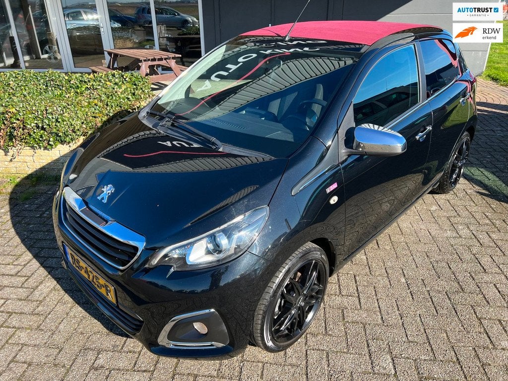 Peugeot 108 1.2 Allure TOP! 1eEIG AC CARPLAY CAM C/C APK+NAP, Auto's, Peugeot, Bedrijf, Te koop, ABS, Achteruitrijcamera, Airbags