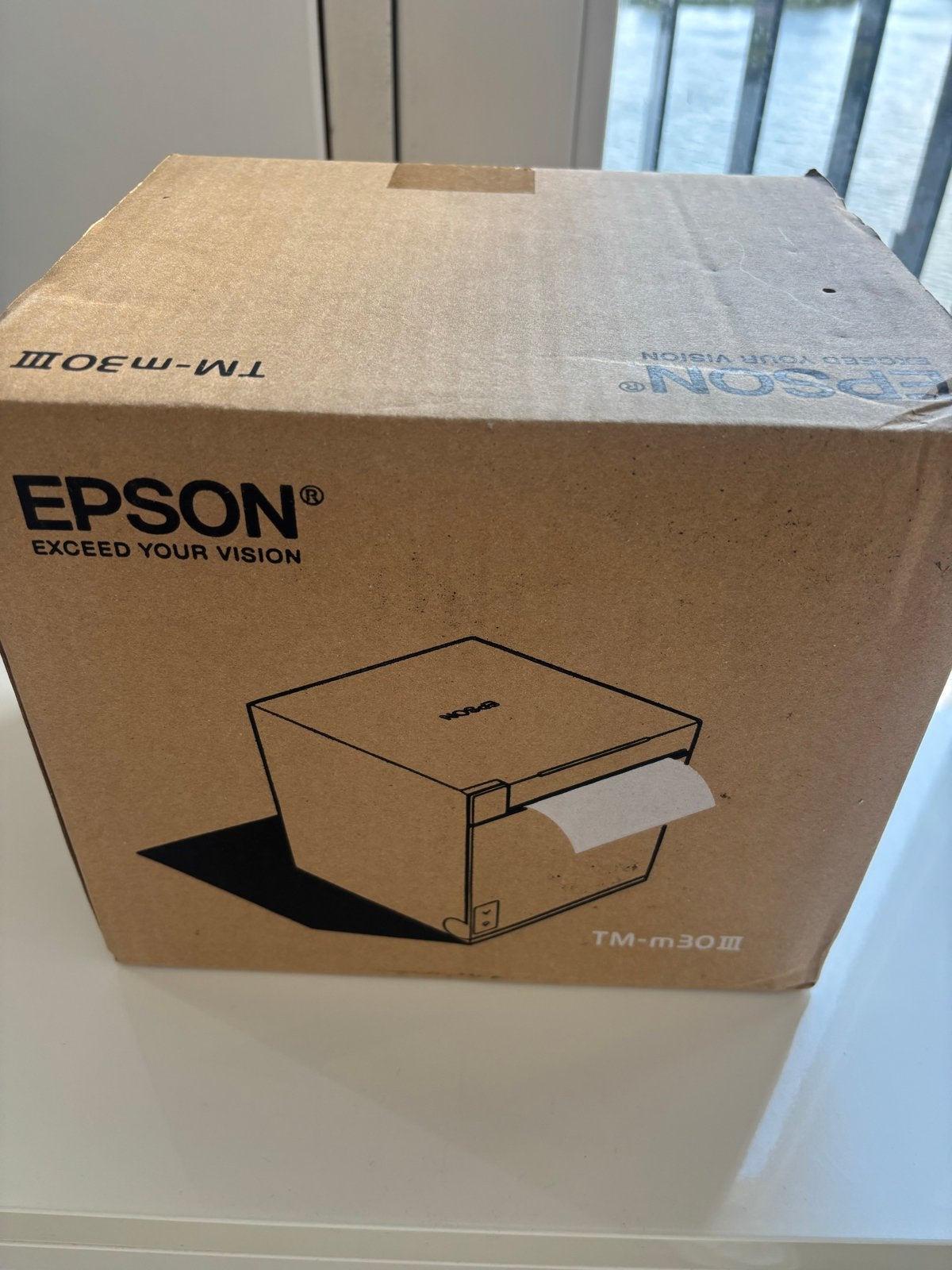 Epson TM-M30iii bonprinter + 5 rollen bonpapier nieuw, Printer, Ophalen of Verzenden, Thermo-printer, Nieuw