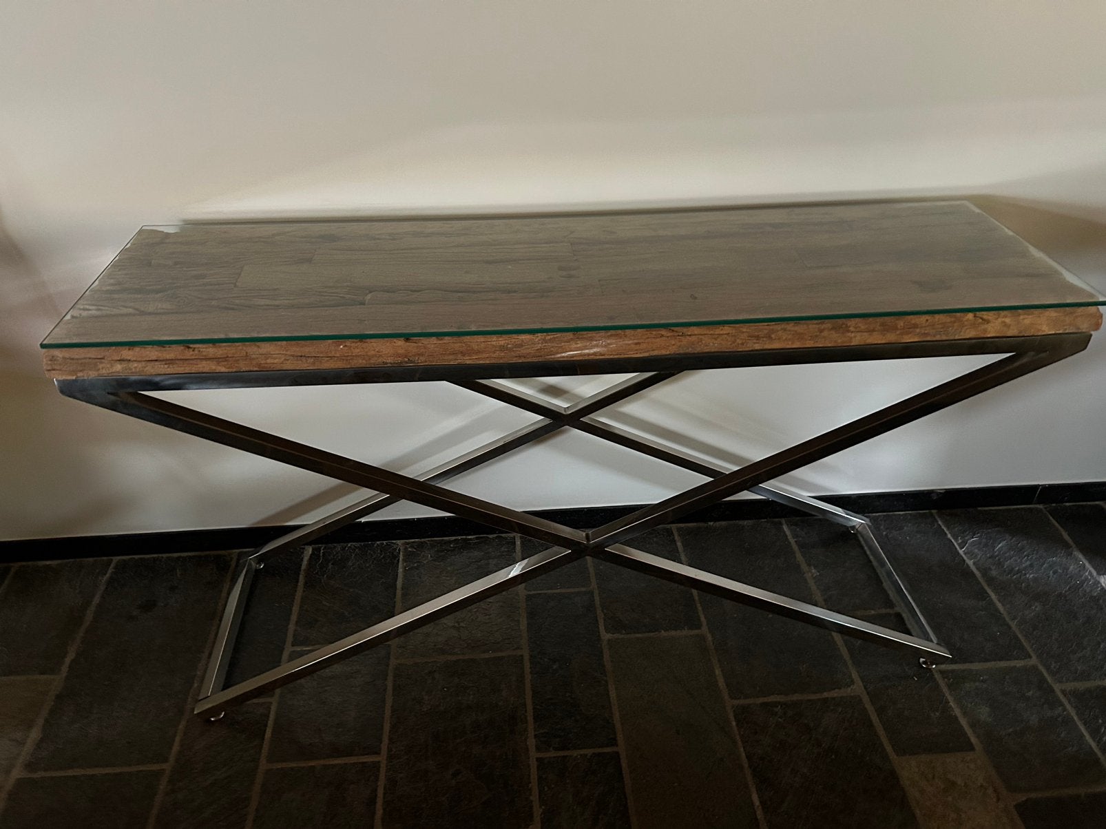 Foto 4 van Hele mooie design set: salontafel en side table