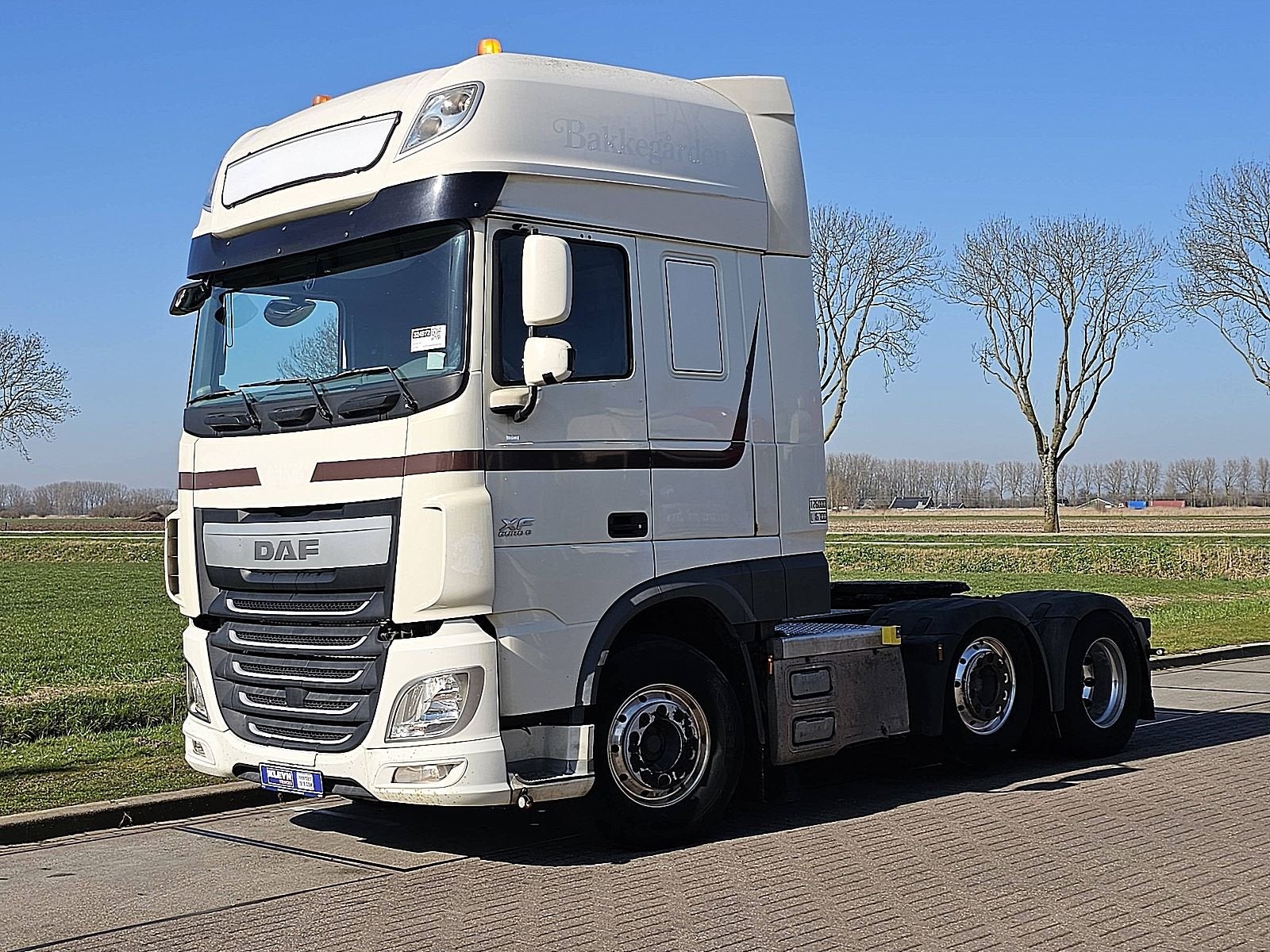 DAF XF 510 scc 6x2 alcoa 510pk!, Auto's, Automaat, Euro 6, 510 pk, Wit