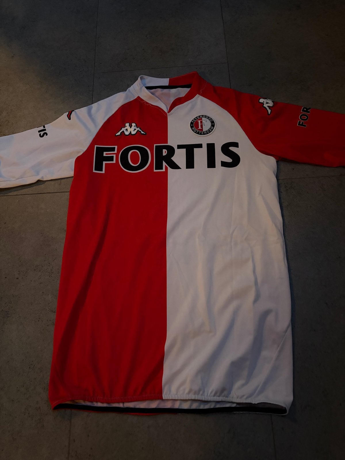 Feyenoord thuisshirt 2007-2008 Kappa maat S, Ophalen, Zo goed als nieuw, Voetbal, Rood