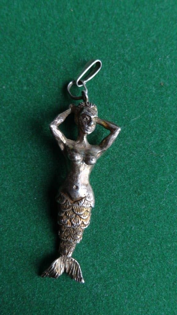 925 zilver Zeemeermin Flexibele staart, Ophalen of Verzenden, Zilver
