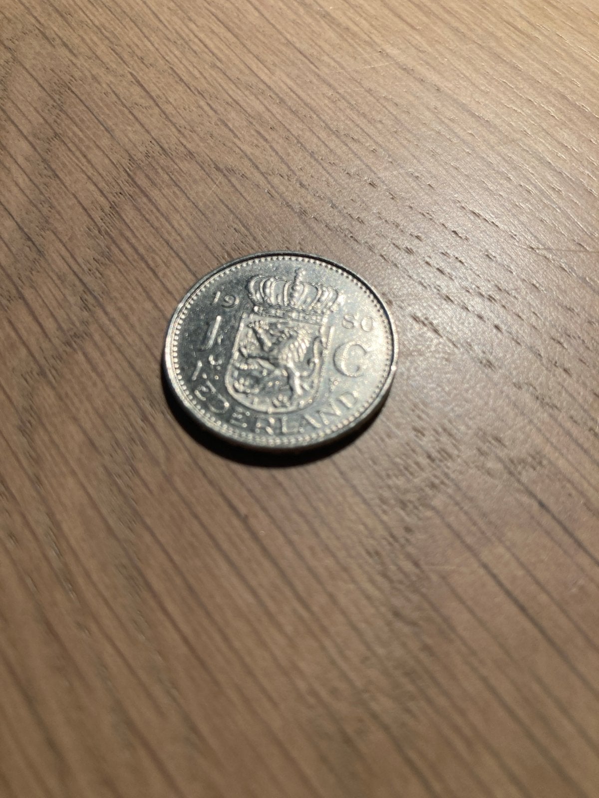 Zilveren 1 Gulden munt Koningin Juliana 1980, 1 gulden, Koningin Juliana, Zilver, Ophalen of Verzenden