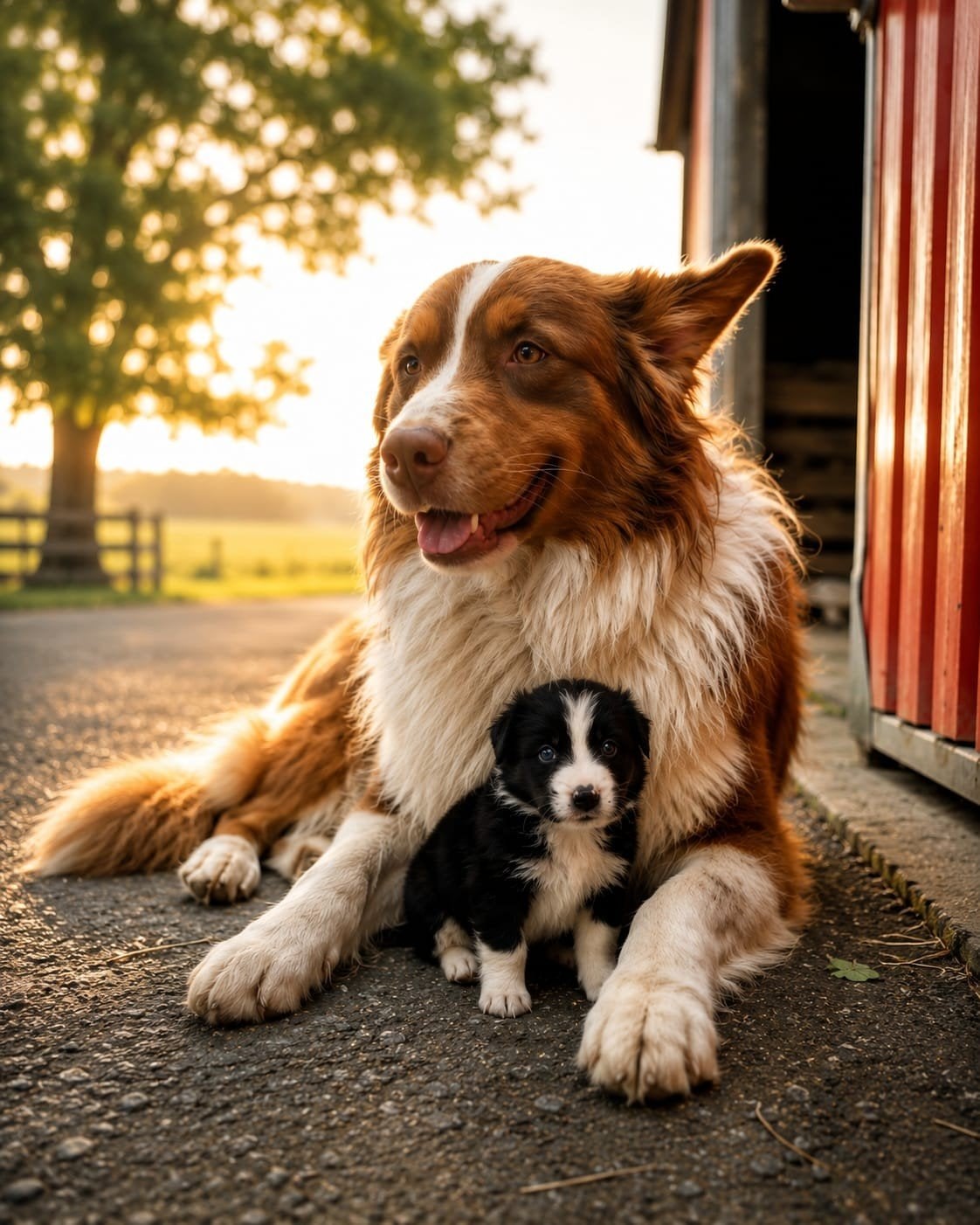 Australian shepherd kruising bordercollie pups te koop, Dieren en Toebehoren, 8 tot 15 weken, Meerdere, Meerdere dieren, Herder